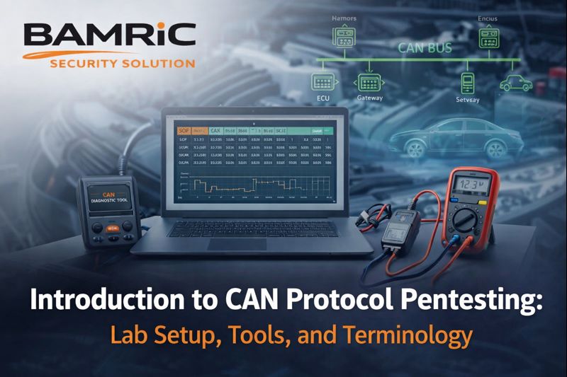 Introduction to CAN Protocol Pentesting: Lab Setup, Tools, and Terminology
