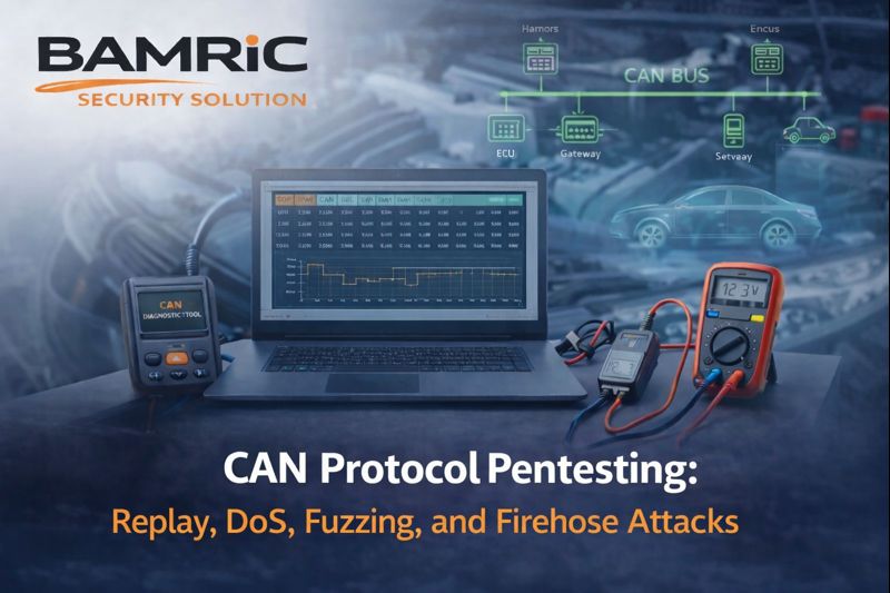CAN Protocol Pentesting: Replay, DoS, Fuzzing, and Firehose Attacks